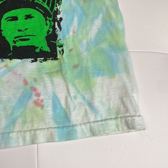 Vintage 90's Red Hot Chili Peppers Tie Dye T Shirt Size M E - Picture 7 of 9